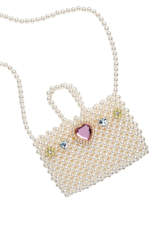 Pearl of the Party Handbag-WHITE-ACCESSORIEGIFT-SUPER SMALLS