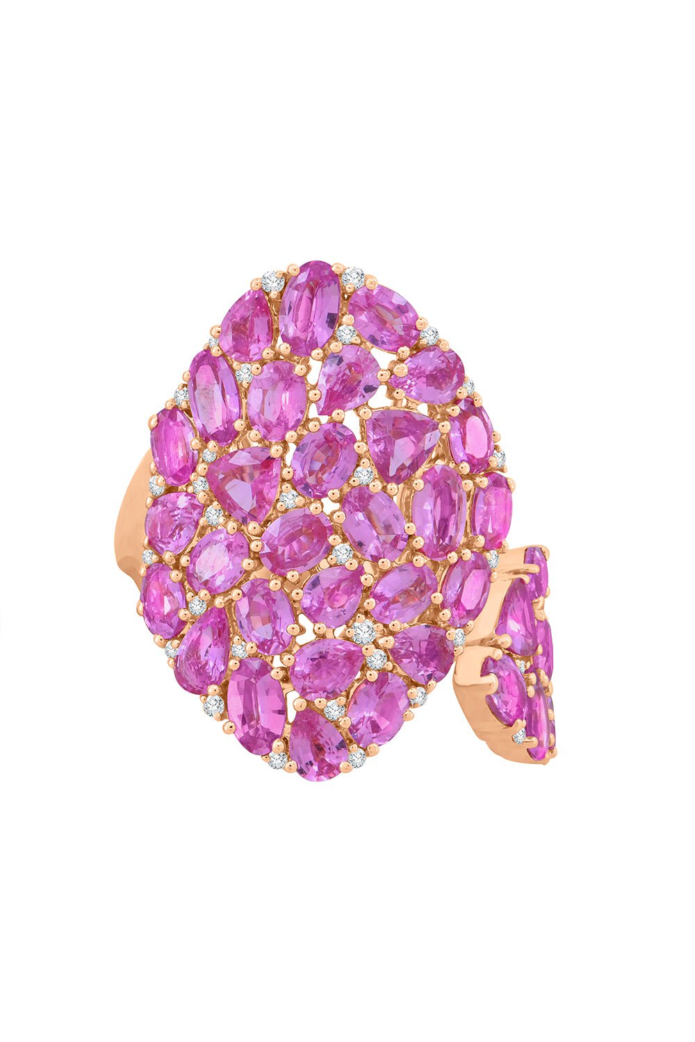 SUTRA-Pink Sapphire Ring-ROSE GOLD