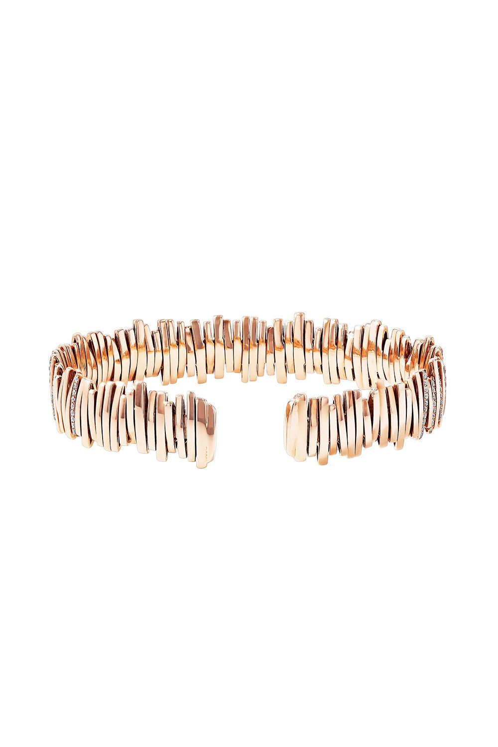 SUZANNE KALAN-Diamond Pave Bracelet-ROSE GOLD