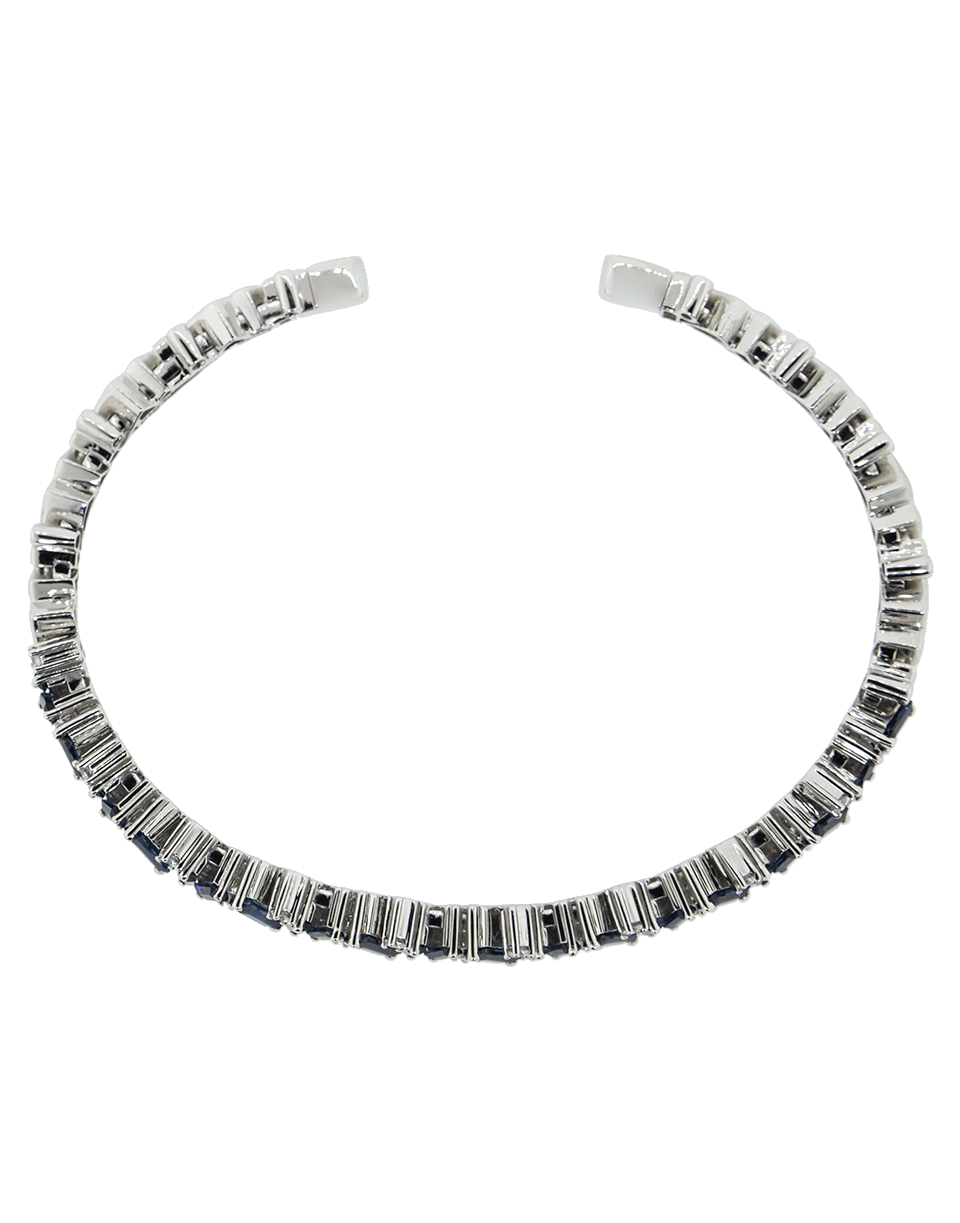 SUZANNE KALAN-Blue Sapphire and Diamond Bliss Bracelet-WHITE GOLD