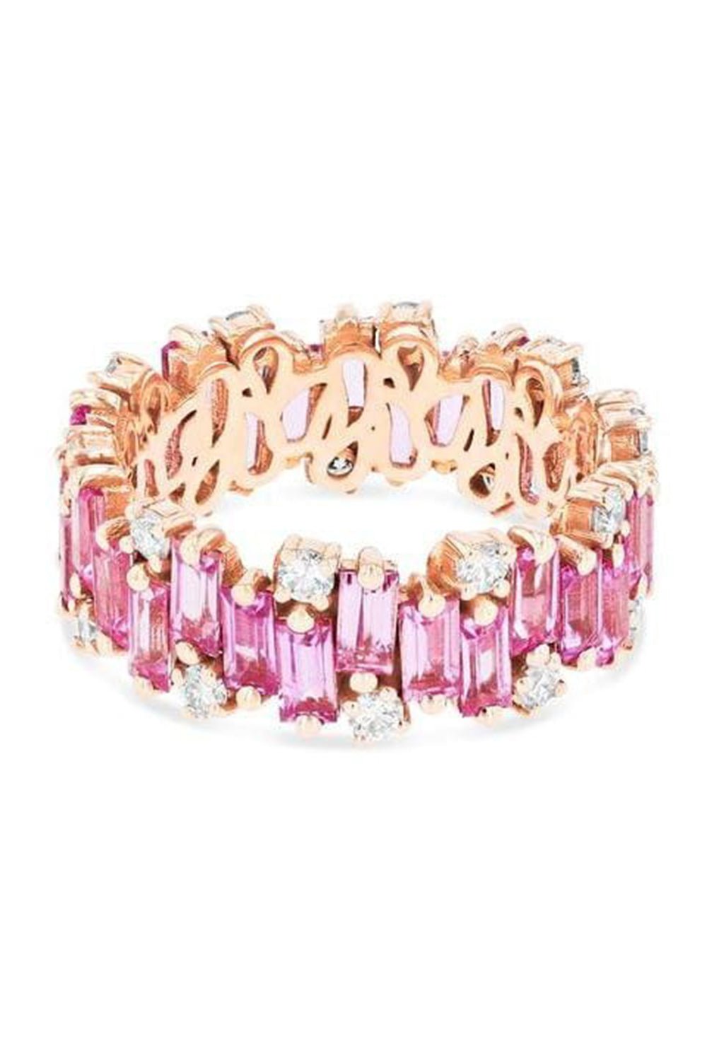 SUZANNE KALAN-Audrey Pink Sapphire Ring-ROSE GOLD
