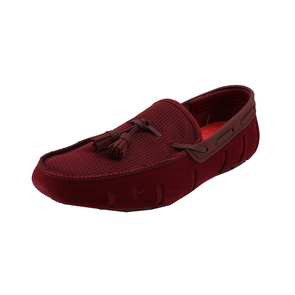 SWIMS-Tassel Velvet Loafer-