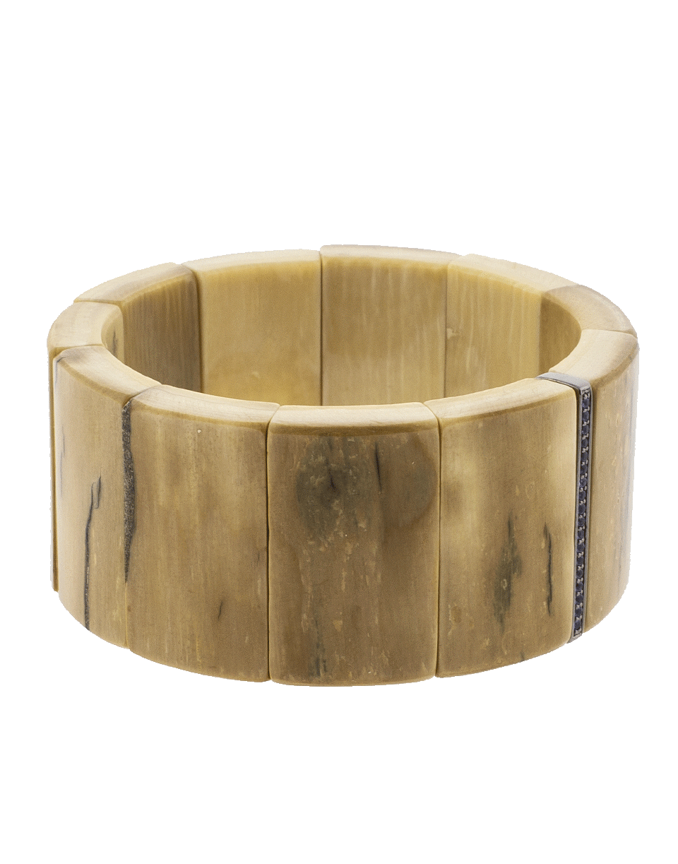 SYDNEY EVAN-Blue Sapphire Bracelet-BLACK GOLD