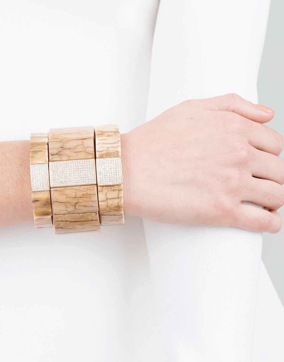 SYDNEY EVAN-Diamond Pave Bracelet-YELLOW GOLD