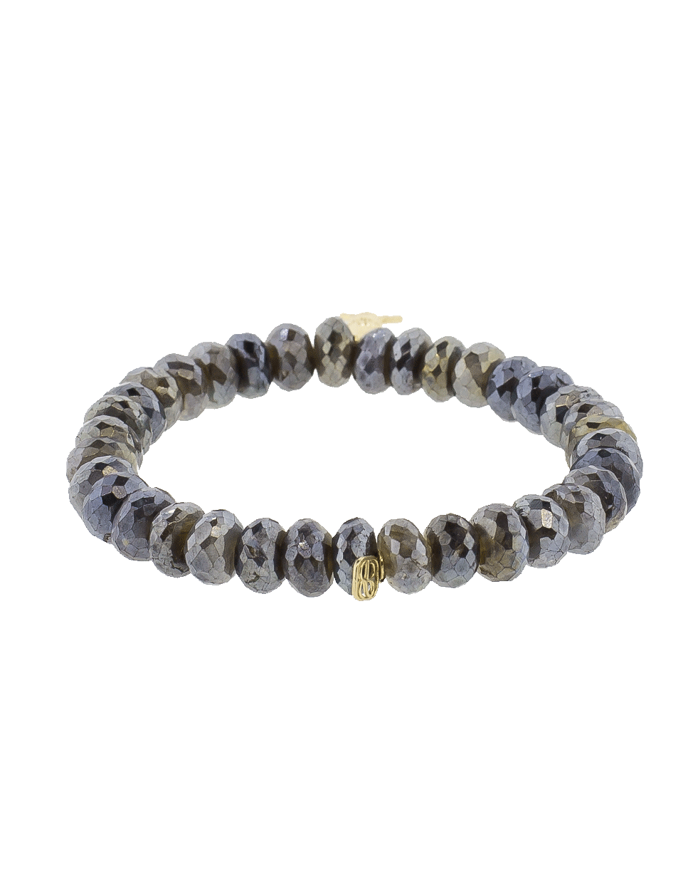 SYDNEY EVAN-Fish Charm Bracelet-YELLOW GOLD