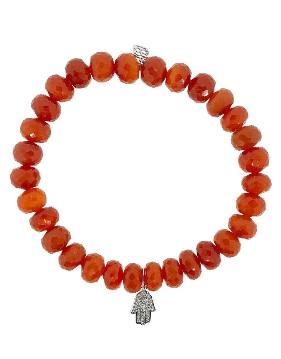 SYDNEY EVAN-Hamsa Charm Bracelet-YELLOW GOLD