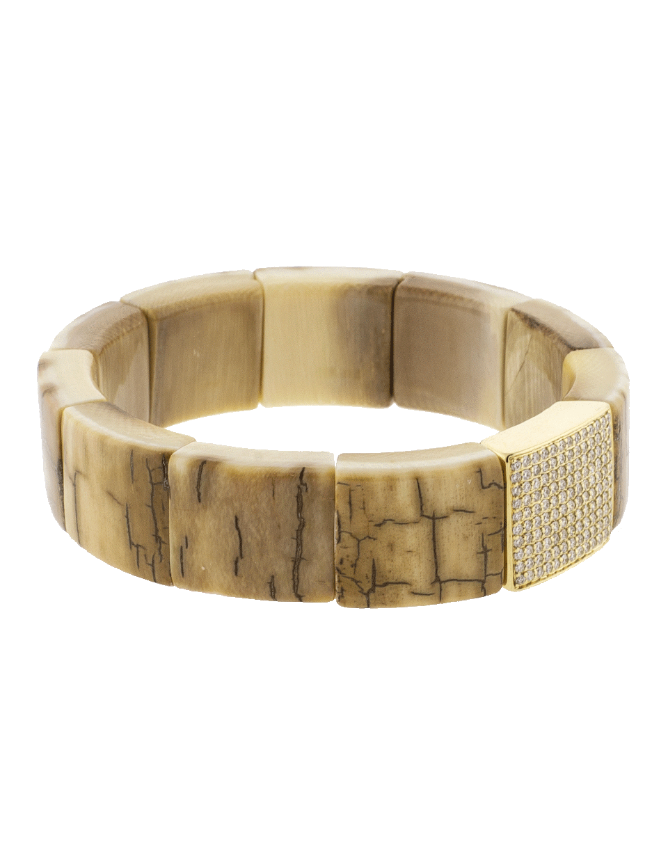 SYDNEY EVAN-Large Diamond Pave Bracelet-YELLOW GOLD