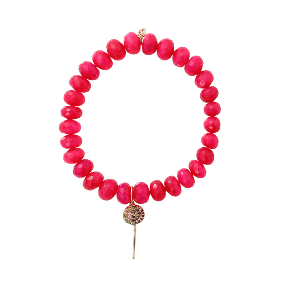 SYDNEY EVAN-Lollipop Beaded Bracelet-YELLOW GOLD