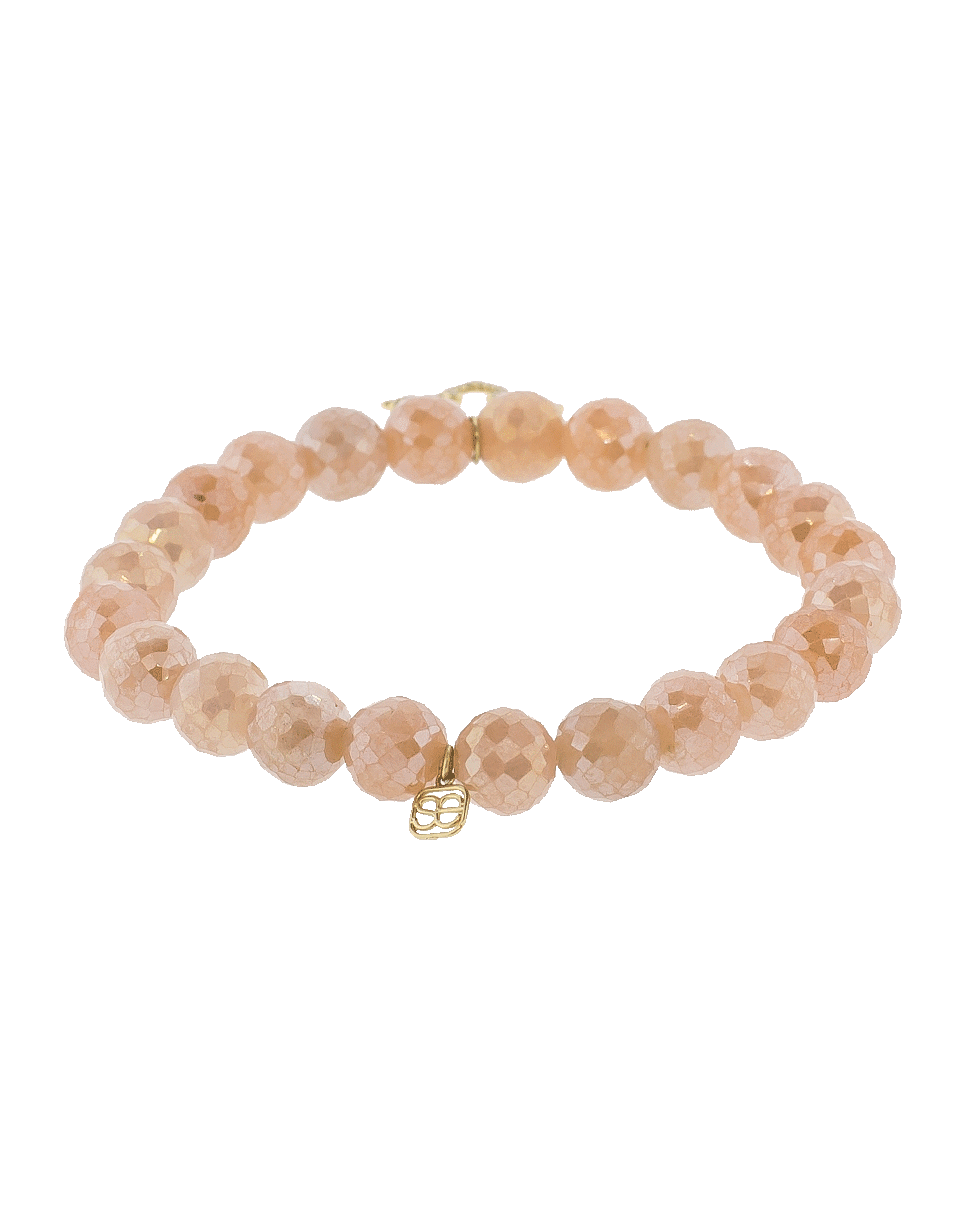 SYDNEY EVAN-Moroccan Star Charm Bracelet-YELLOW GOLD