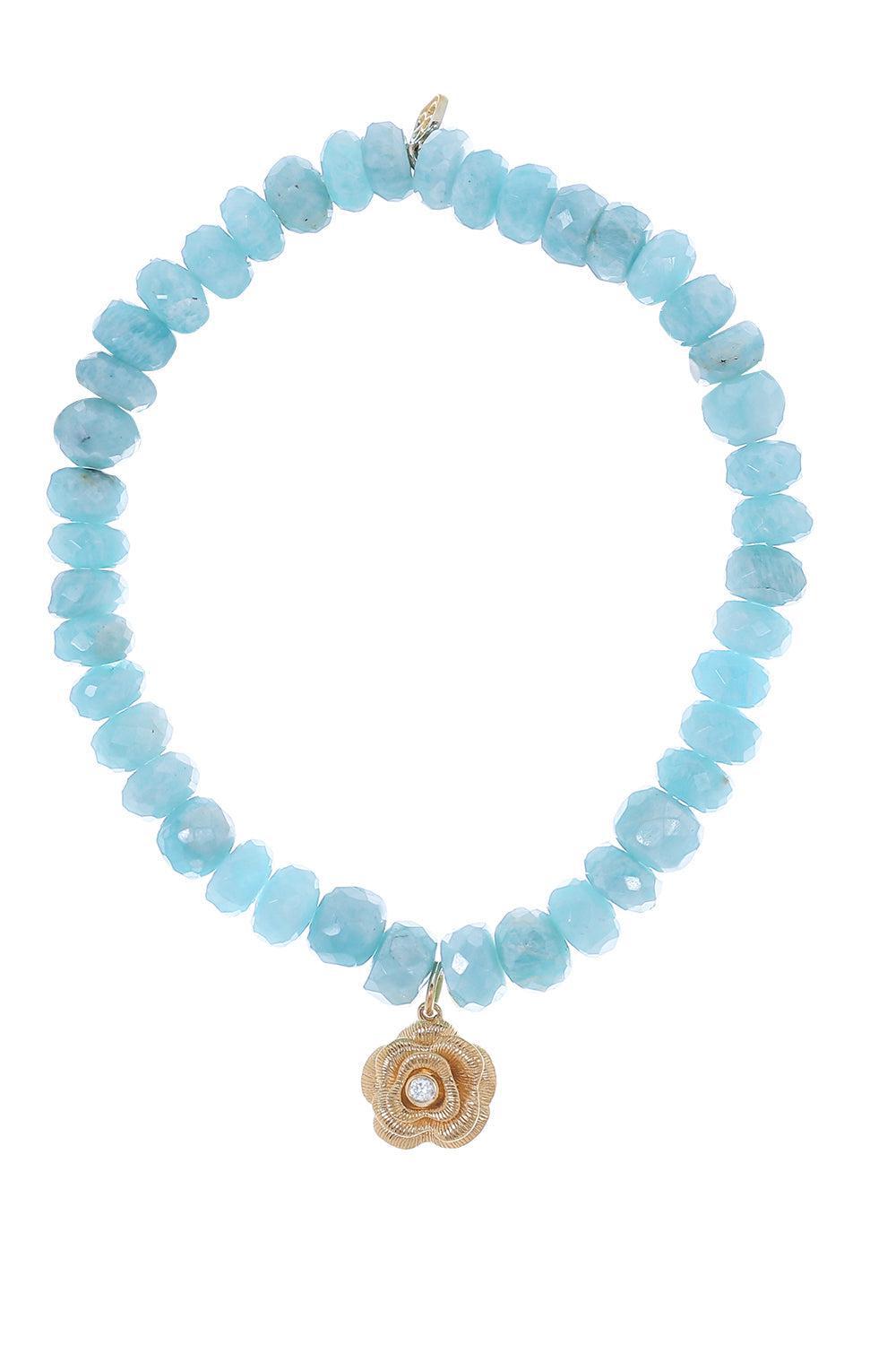 Rose Mystic Amazonite Charm Bracelet-YELLOW GOLD-JEWELRYFINE JEWELBRACELET O-SYDNEY EVAN