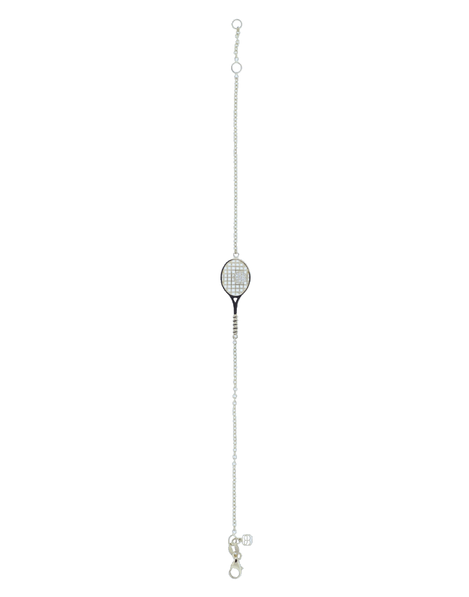 SYDNEY EVAN-Tennis Raquet Bracelet-YELLOW GOLD