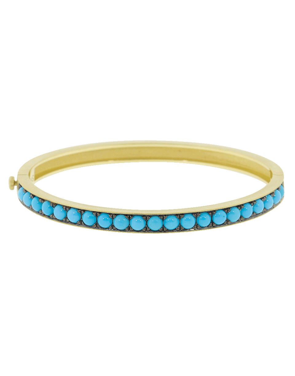 SYLVA & CIE-Eleni Turquoise Bracelet-YELLOW GOLD