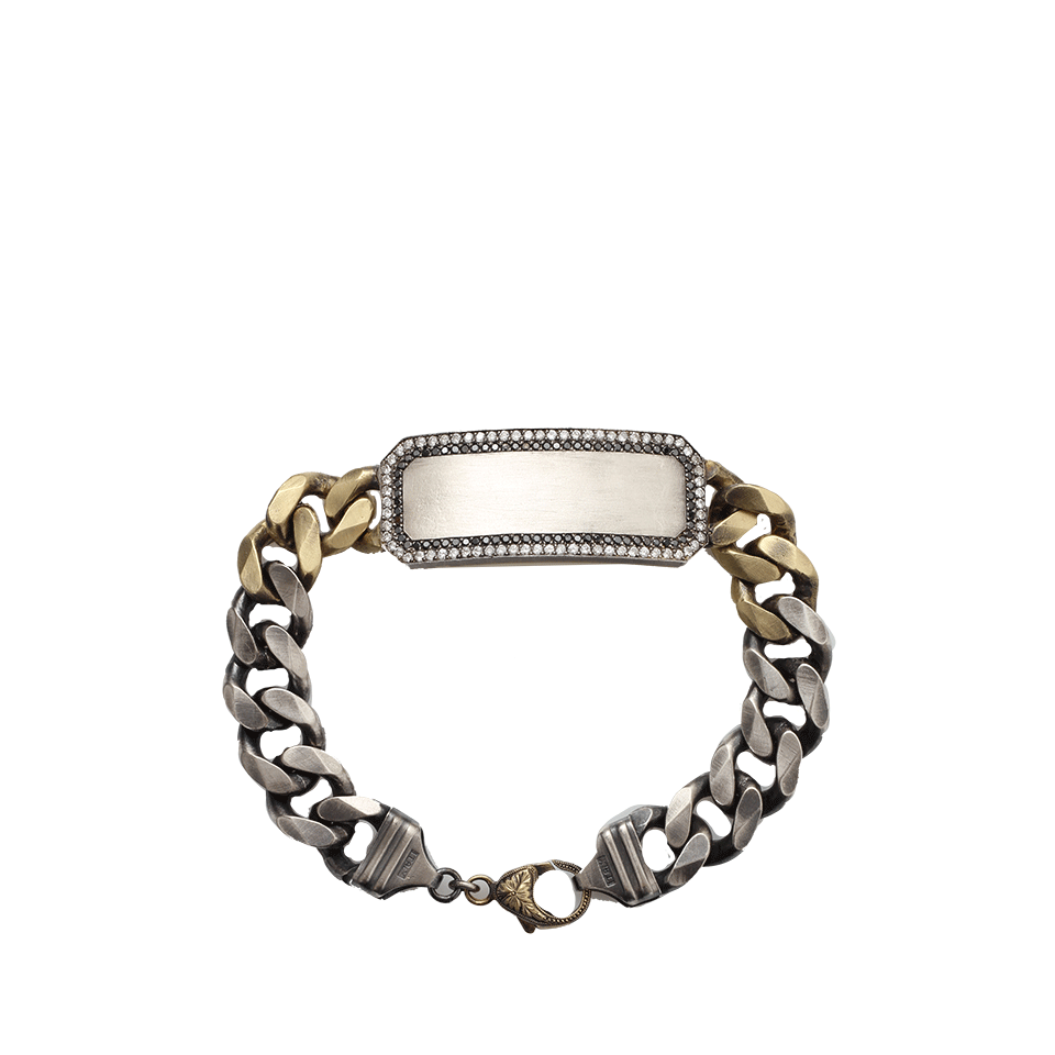 SYLVA & CIE-Ten Table ID Bracelet-YELLOW GOLD