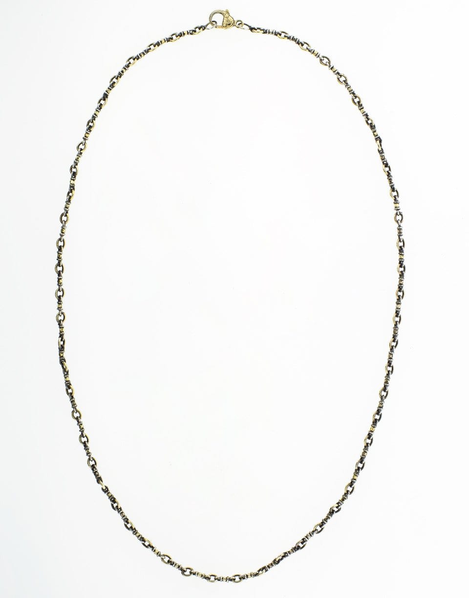 SYLVA & CIE-Confetti Chain-Link Necklace-GLD/SLVR