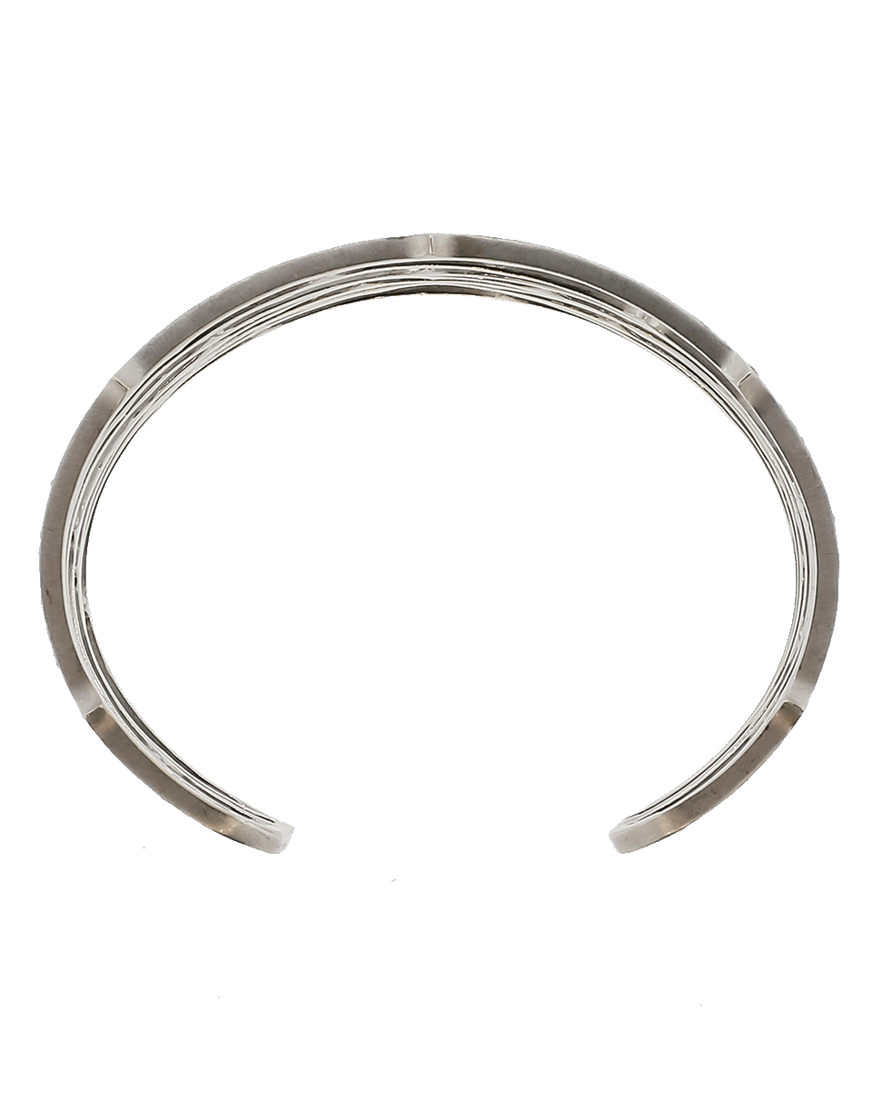 SYLVA & CIE-Diamond Thorn Cuff Bracelet-WHITE GOLD