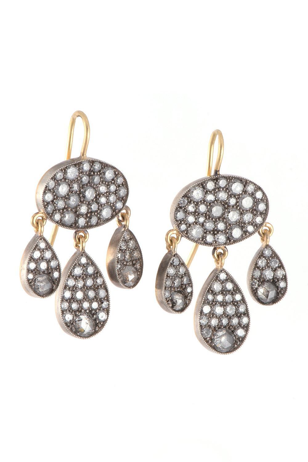  Grey Diamond Baby Dangle Earrings-YELLOW GOLD-JEWELRYFINE JEWELEARRING-SYLVA & CIE 