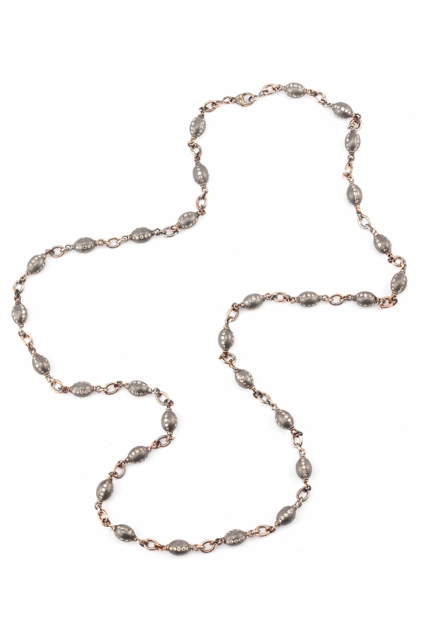 SYLVA & CIE-Diamond Bead Chain-ROSE GOLD
