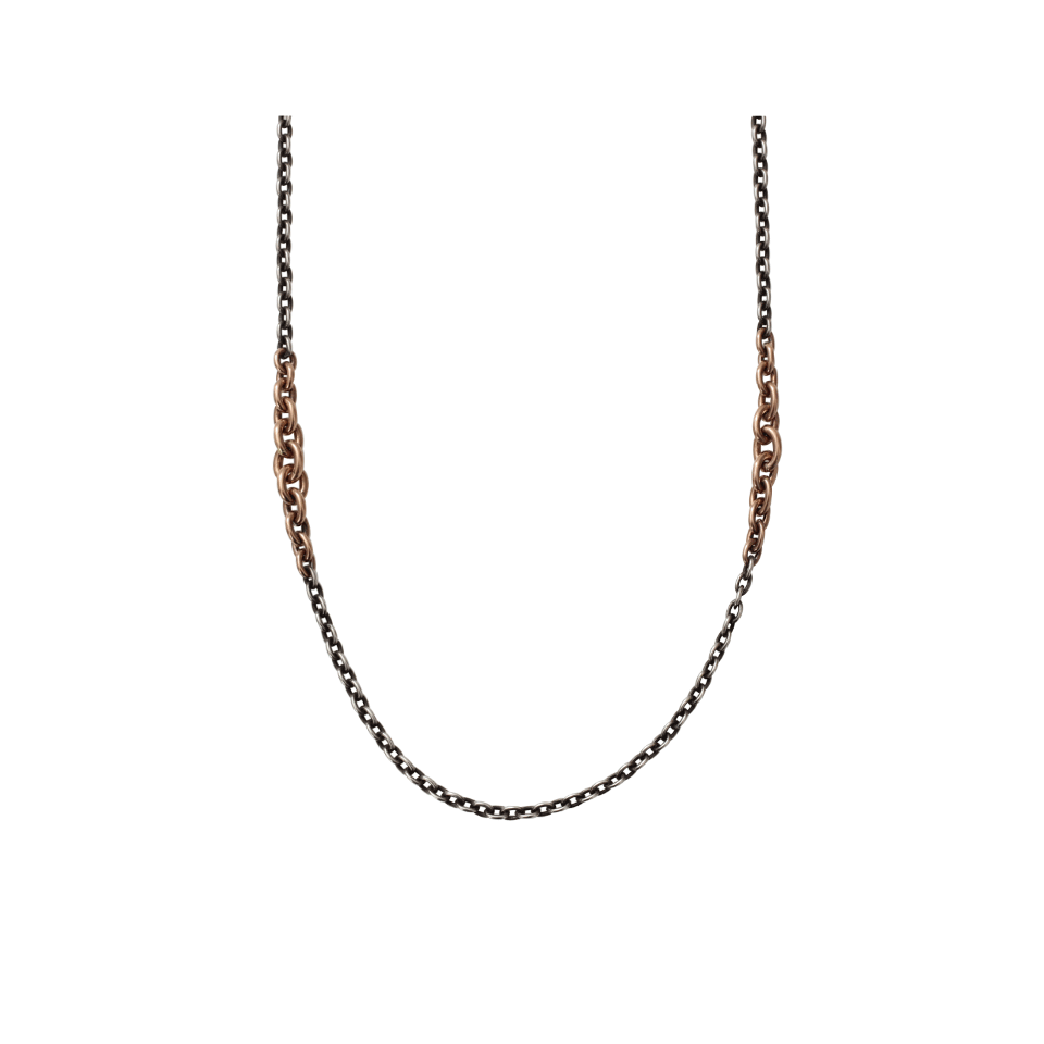SYLVA & CIE-Mixed Gold Chain Necklace-ROSE GOLD