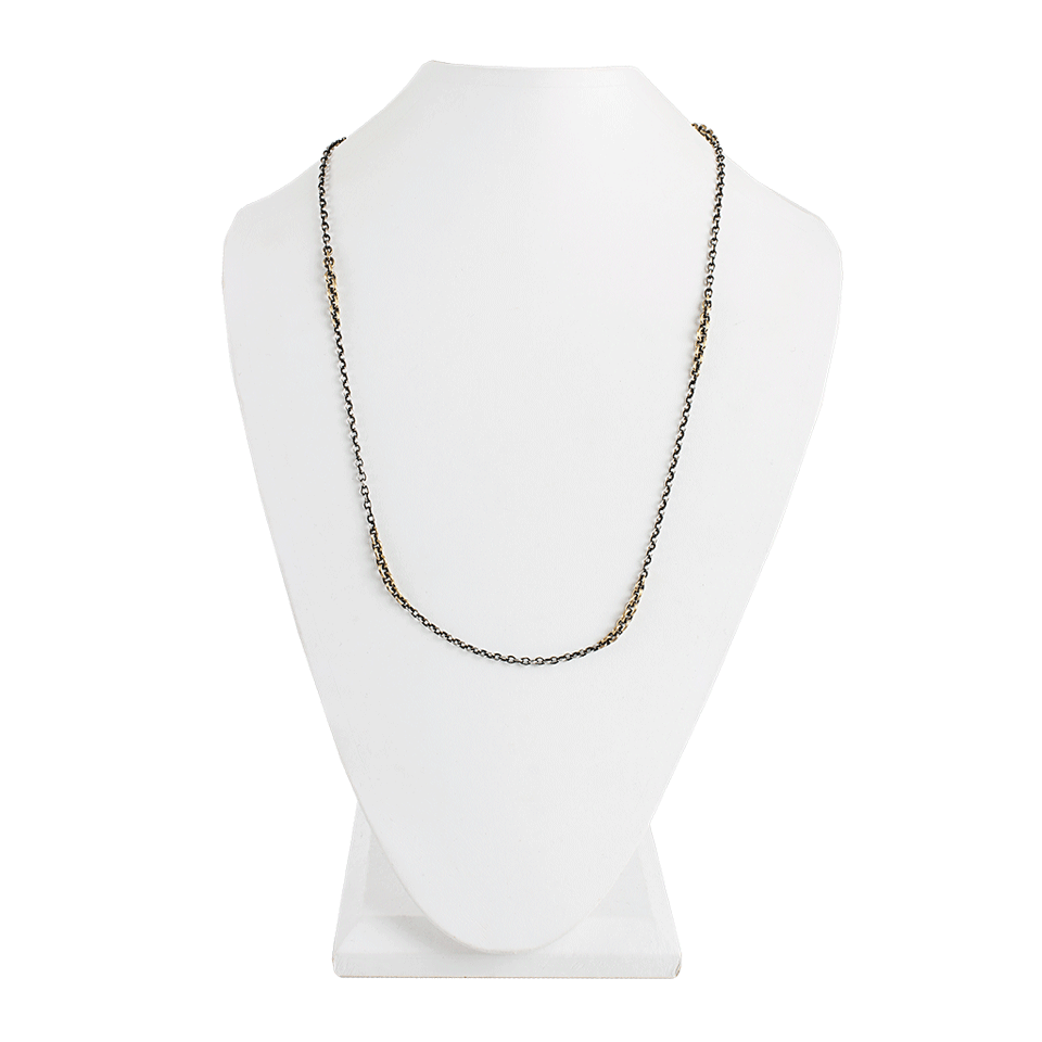 SYLVA & CIE-Yellow Gold and Sterling Silver Chain-SILVER