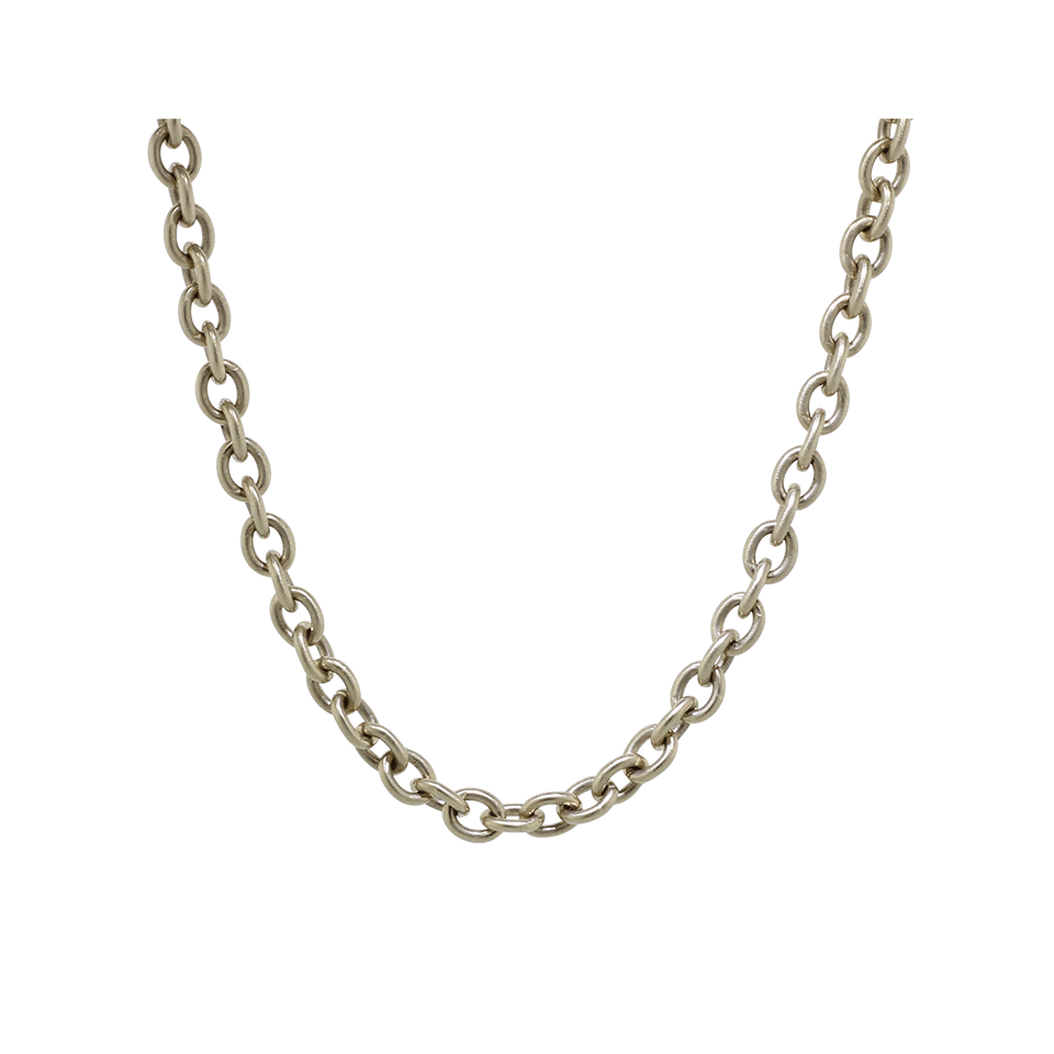 SYLVA & CIE-Luca Chain Necklace-WHITE GOLD
