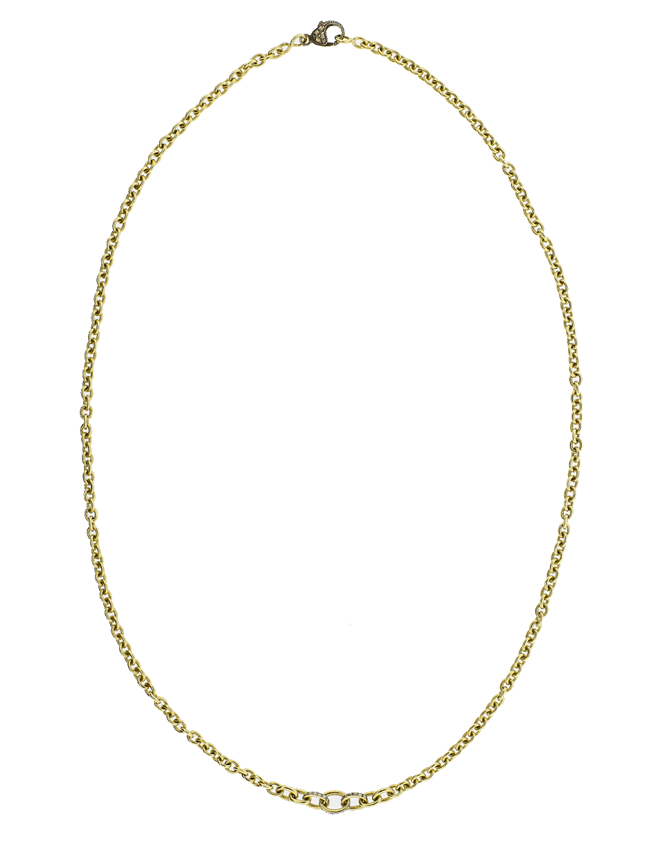 SYLVA & CIE-Gold Link Chain Necklace-YELLOW GOLD