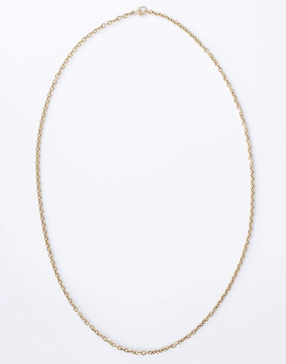 SYLVA & CIE-Gold Link Chain Necklace 28.5in-YELLOW GOLD