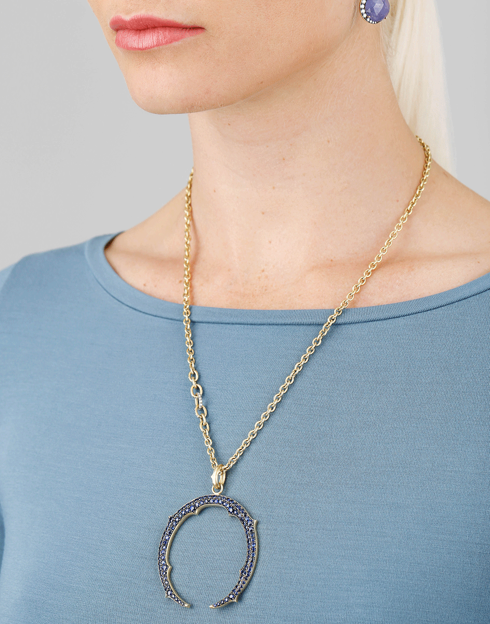 SYLVA & CIE-Gold Link Chain Necklace-YELLOW GOLD
