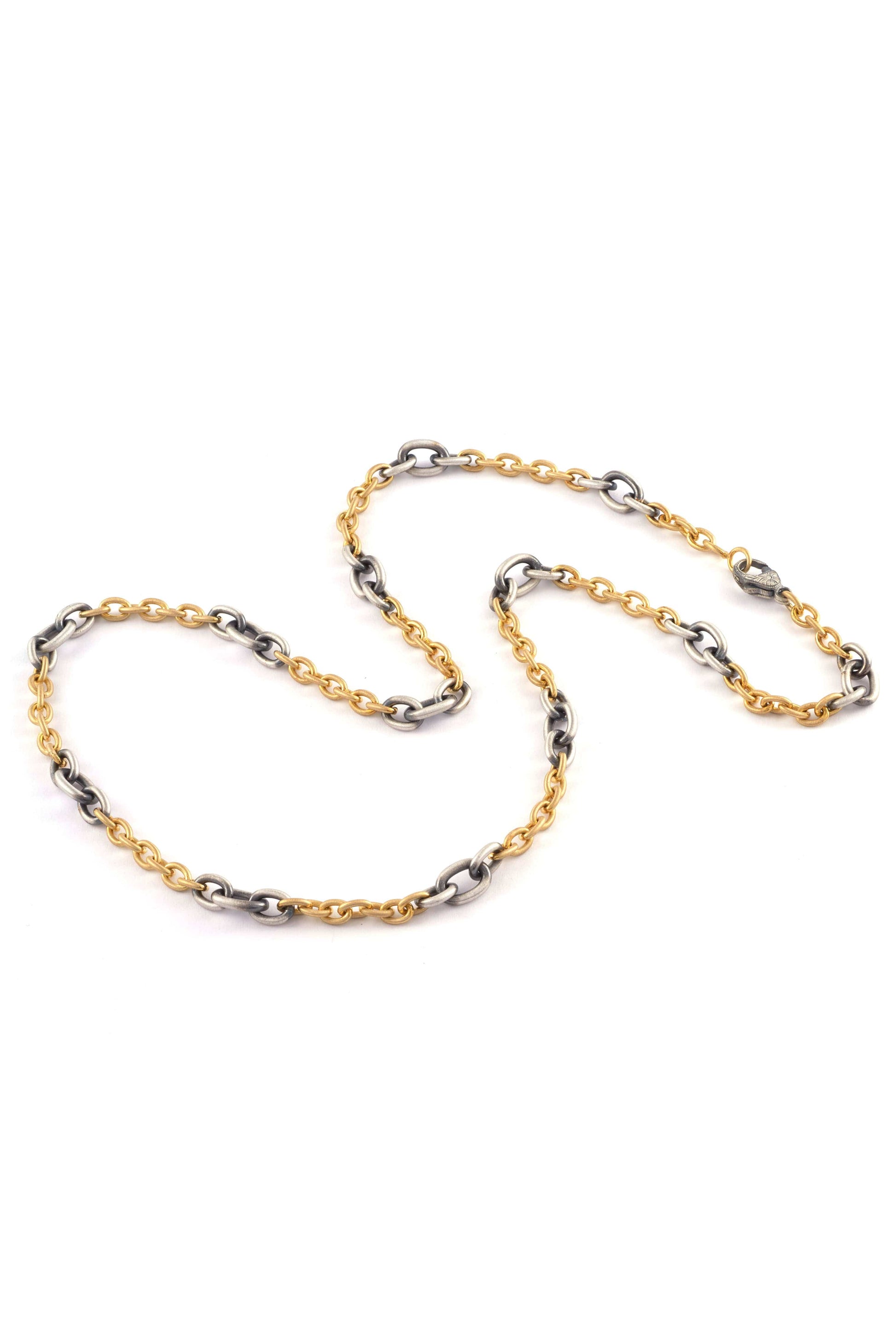 SYLVA & CIE-Mixed Link Chain-YELLOW GOLD