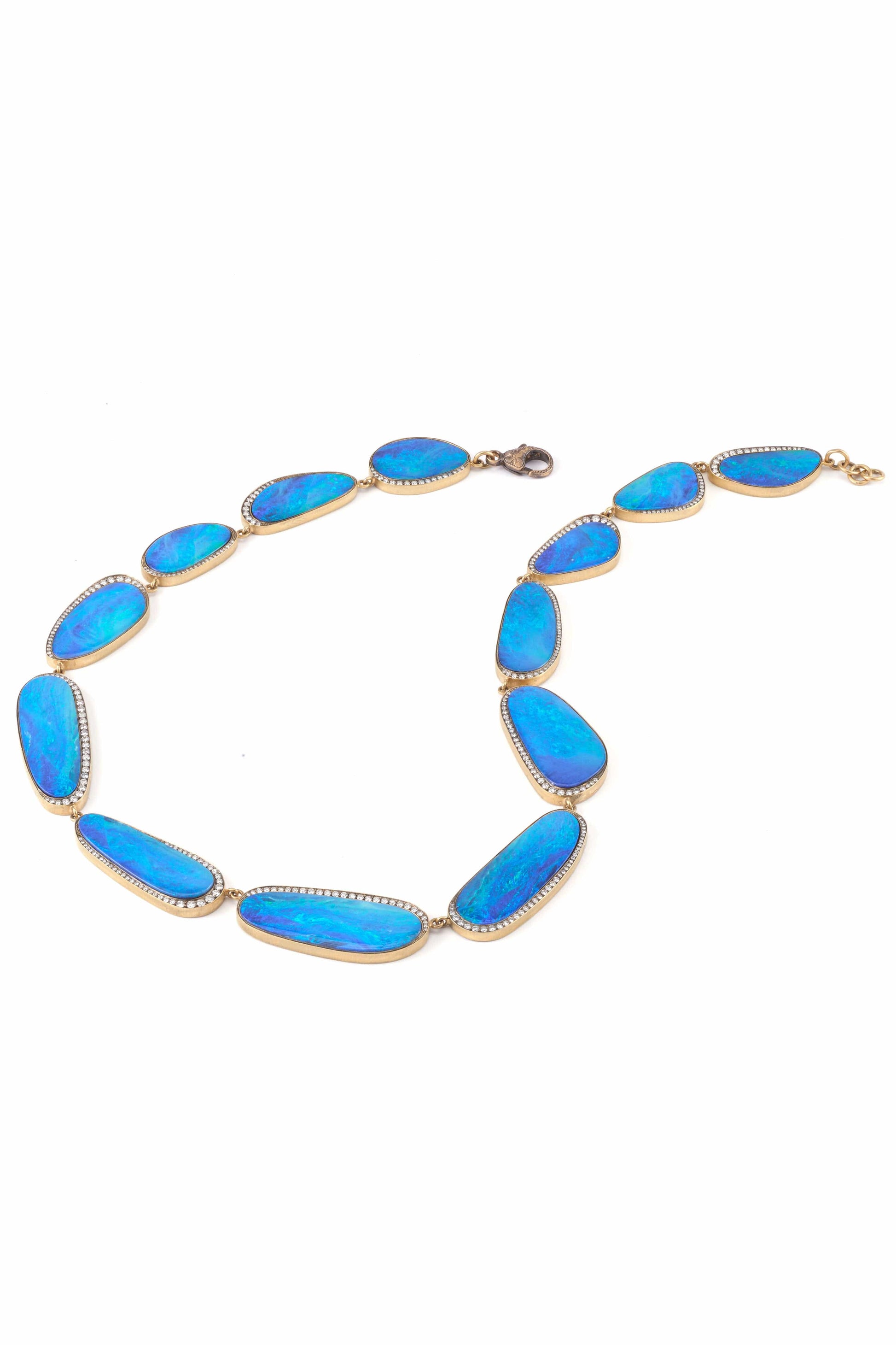 SYLVA & CIE-Opal Necklace-YELLOW GOLD