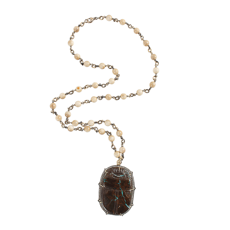 SYLVA & CIE-Mammoth Necklace-YLW GOLD