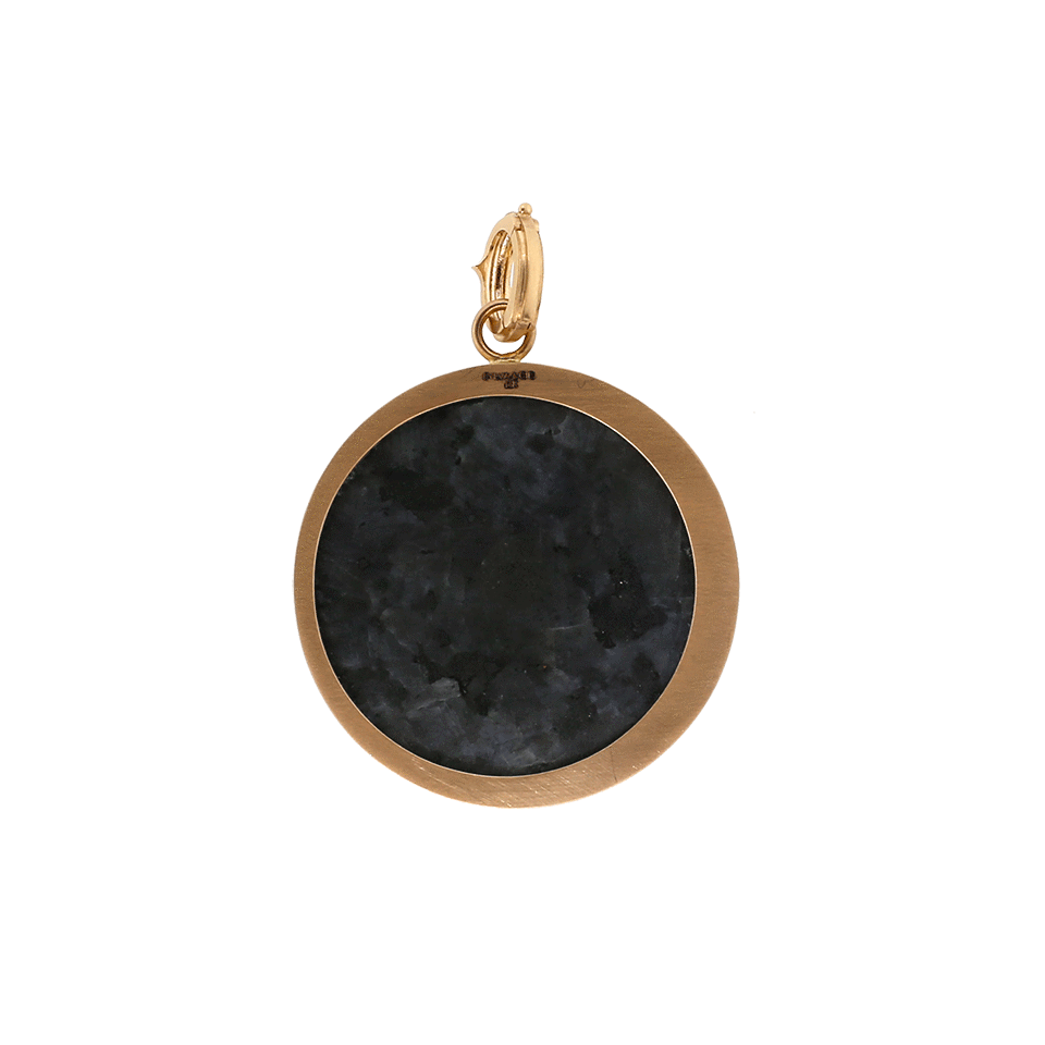SYLVA & CIE-Ammonite Moon Pendant-ROSE GOLD