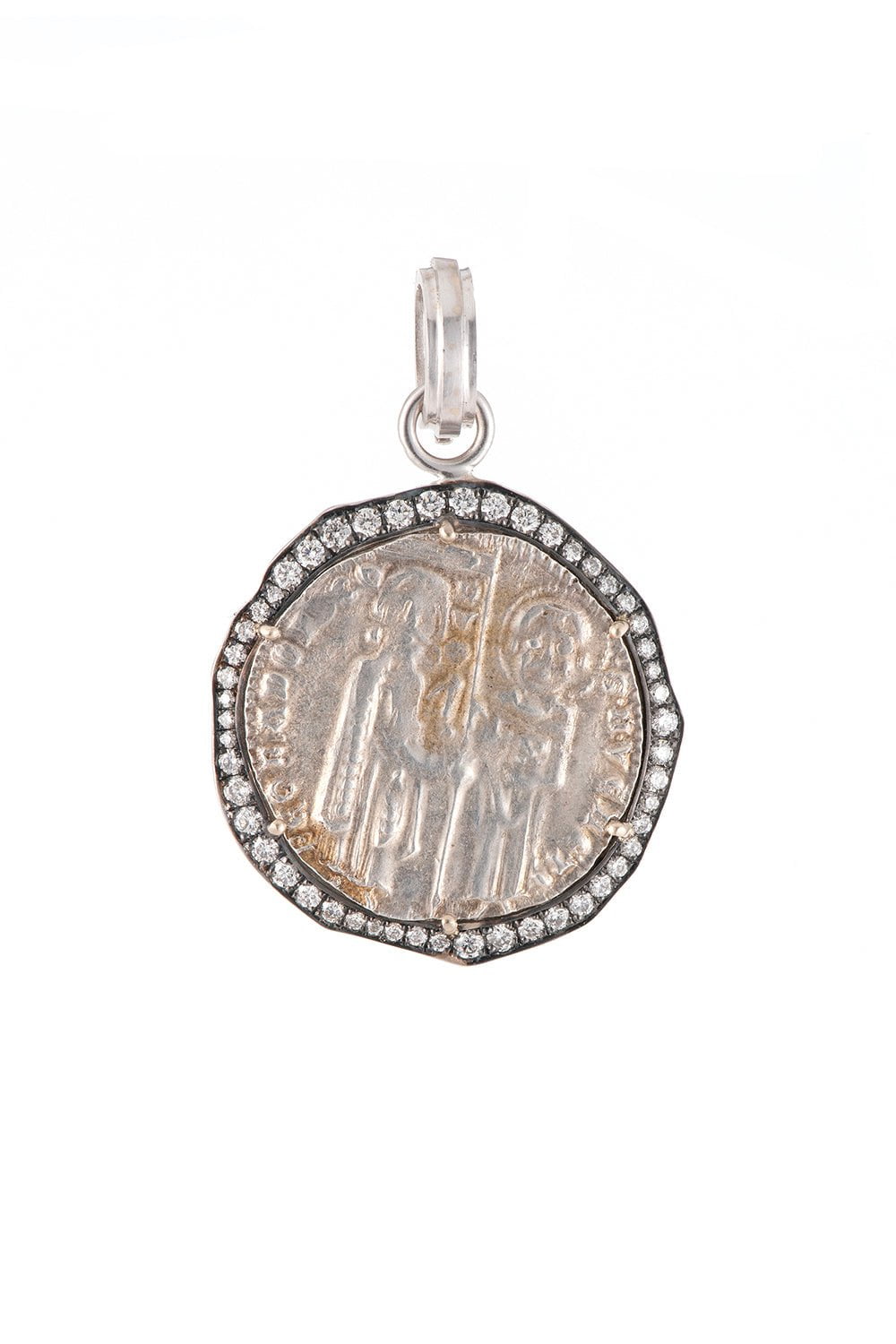 SYLVA & CIE-Venician Pendant-WHITE GOLD