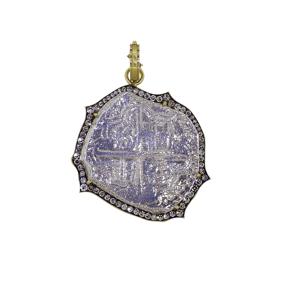 SYLVA & CIE-Atocha Coin Pendant-YELLOW GOLD