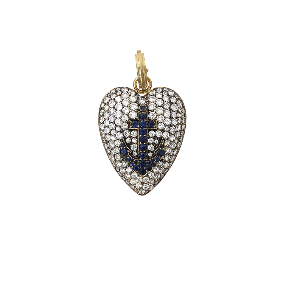 SYLVA & CIE-Heart Pendant-YELLOW GOLD