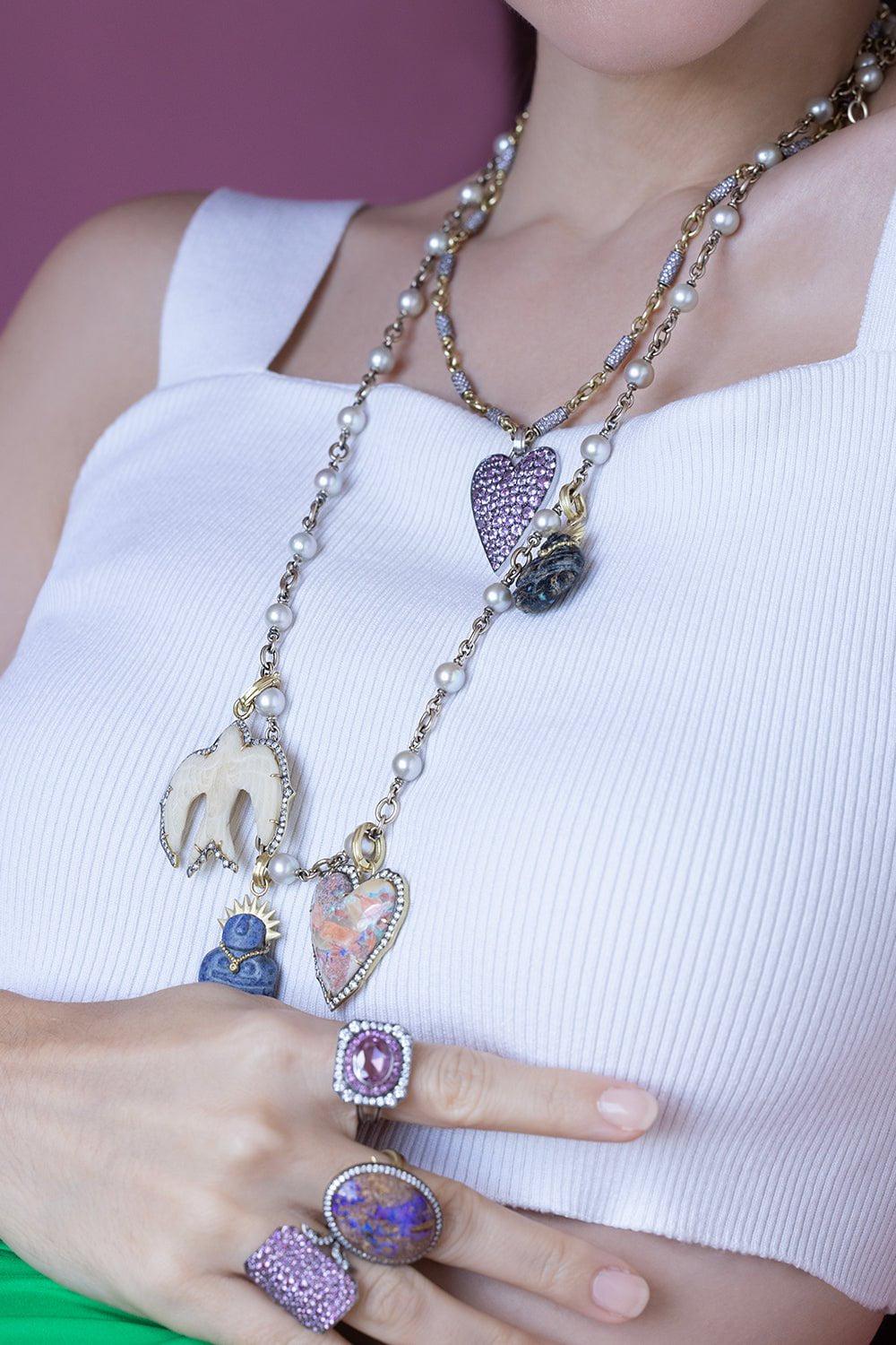 SYLVA & CIE-Lapis Girl Power-YELLOW GOLD