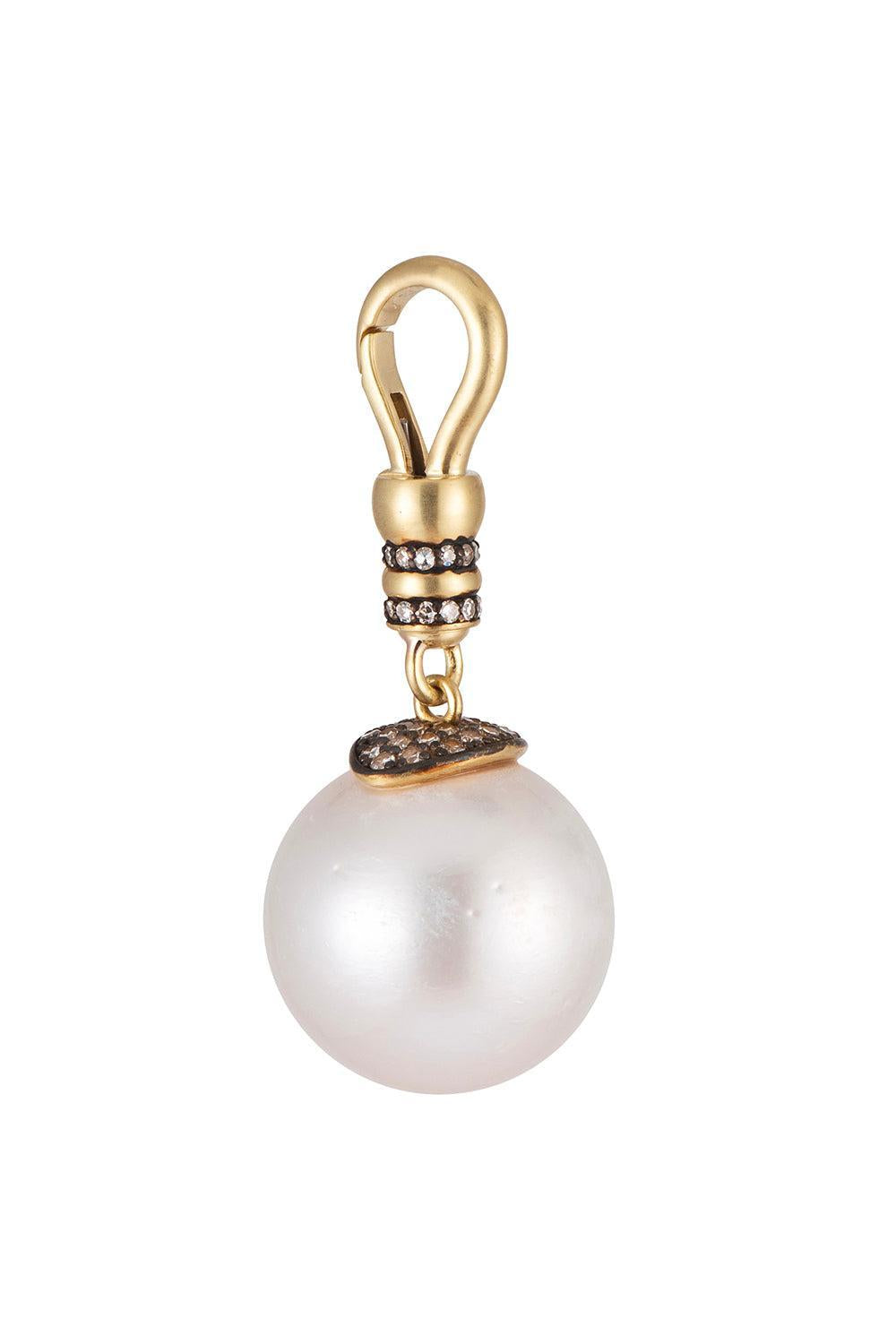 South Sea Pearl Pendant-YELLOW GOLD-JEWELRYFINE JEWELPENDANT-SYLVA & CIE