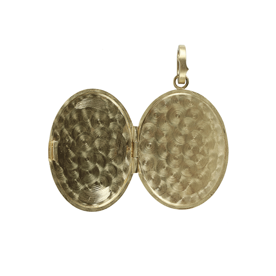 SYLVA & CIE-Diamond Locket-YLW GOLD
