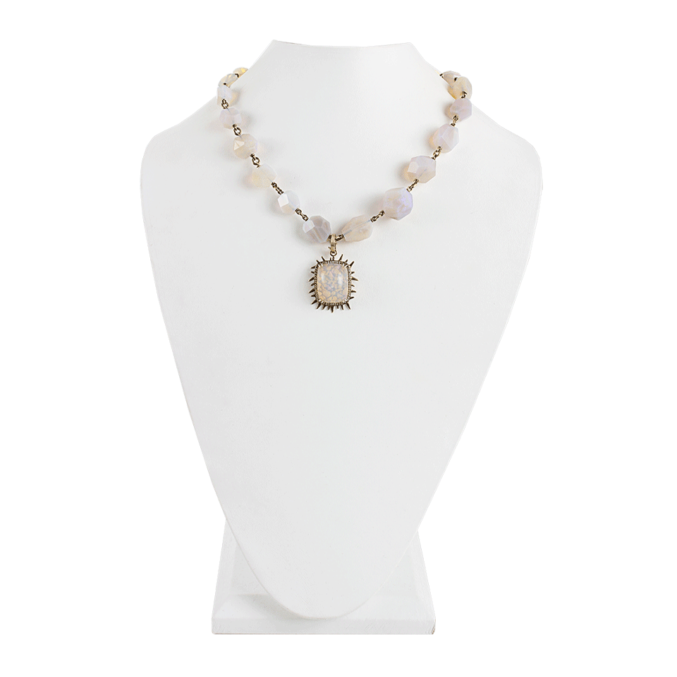 SYLVA & CIE-Opal Pendant-YLW GOLD