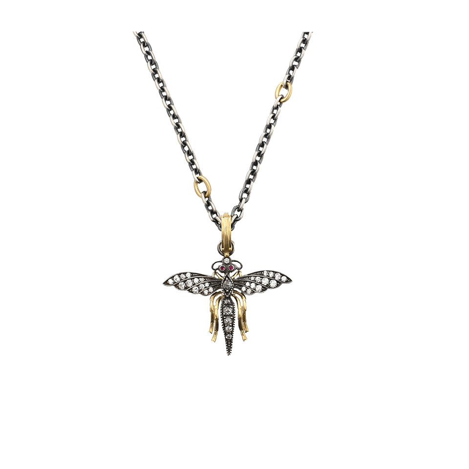 SYLVA & CIE-Fairy Bug Pendant-YELLOW GOLD