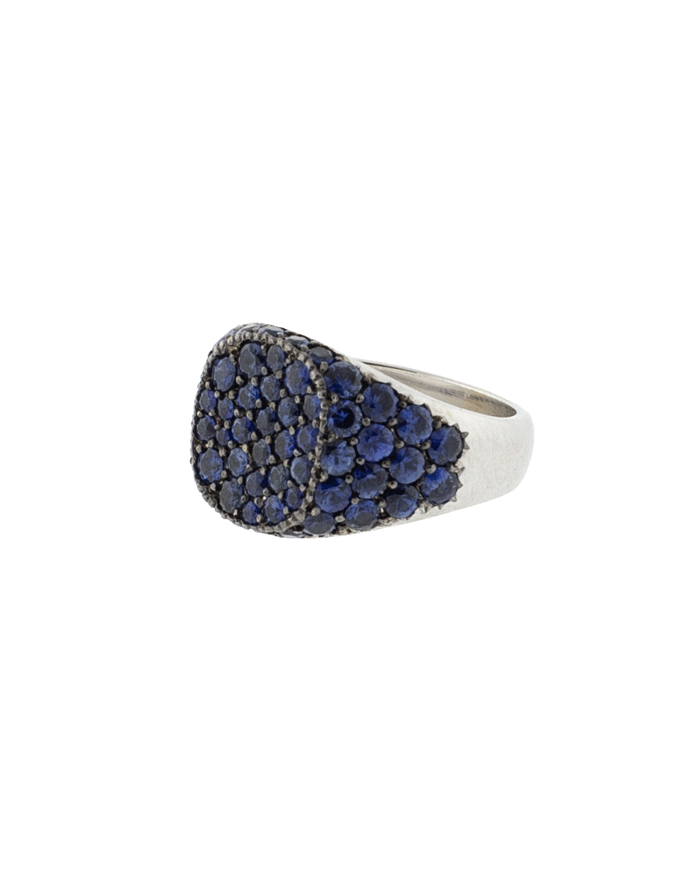SYLVA & CIE-Blue Sapphire Ring-WHITE GOLD