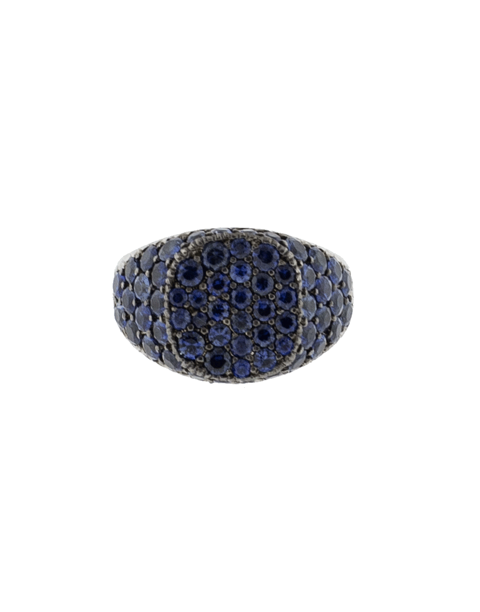 SYLVA & CIE-Blue Sapphire Ring-WHITE GOLD