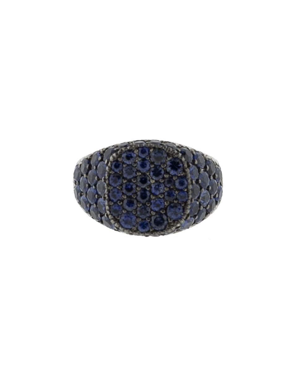 SYLVA & CIE-Blue Sapphire Ring-WHITE GOLD
