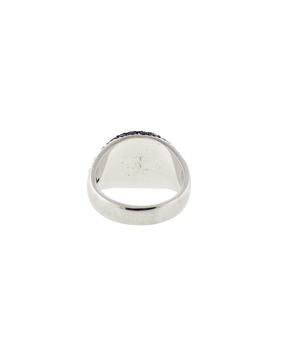 SYLVA & CIE-Blue Sapphire Ring-WHITE GOLD