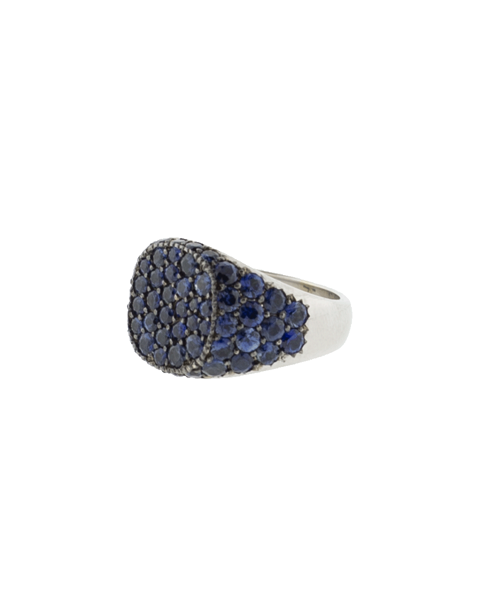 SYLVA & CIE-Blue Sapphire Ring-WHITE GOLD
