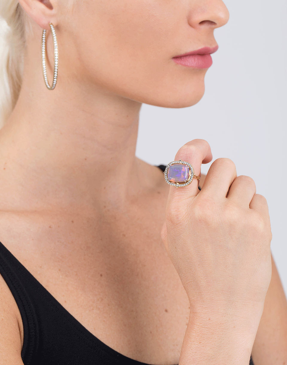 SYLVA & CIE-Ethiopian Jelly Opal Ring-YELLOW GOLD