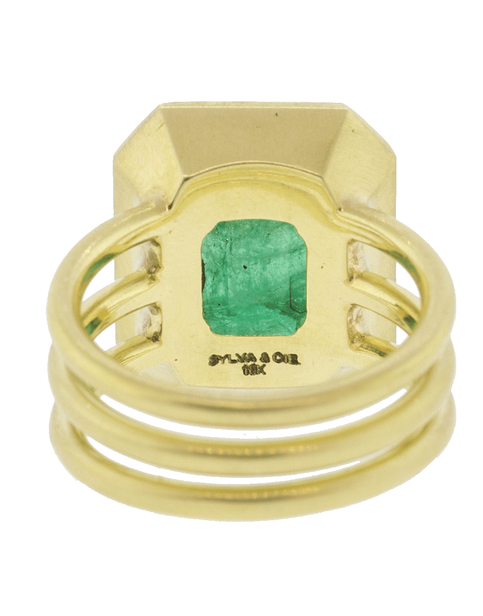 SYLVA & CIE-Brazilian Emerald Ring-YELLOW GOLD