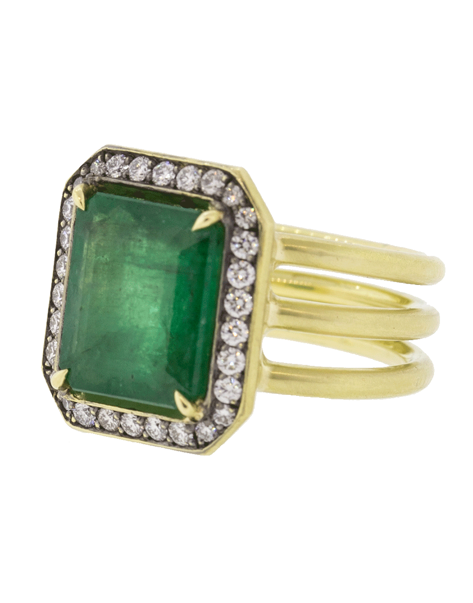 SYLVA & CIE-Brazilian Emerald Ring-YELLOW GOLD
