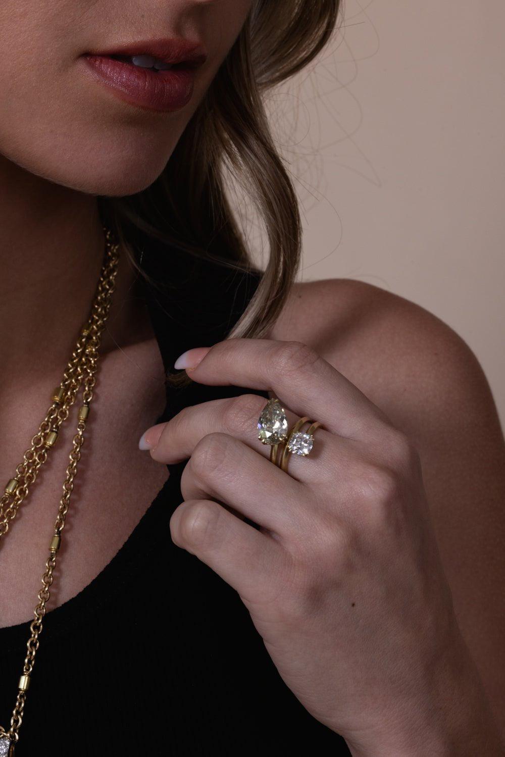 SYLVA & CIE-Moi Toi Diamond Ring-YELLOW GOLD