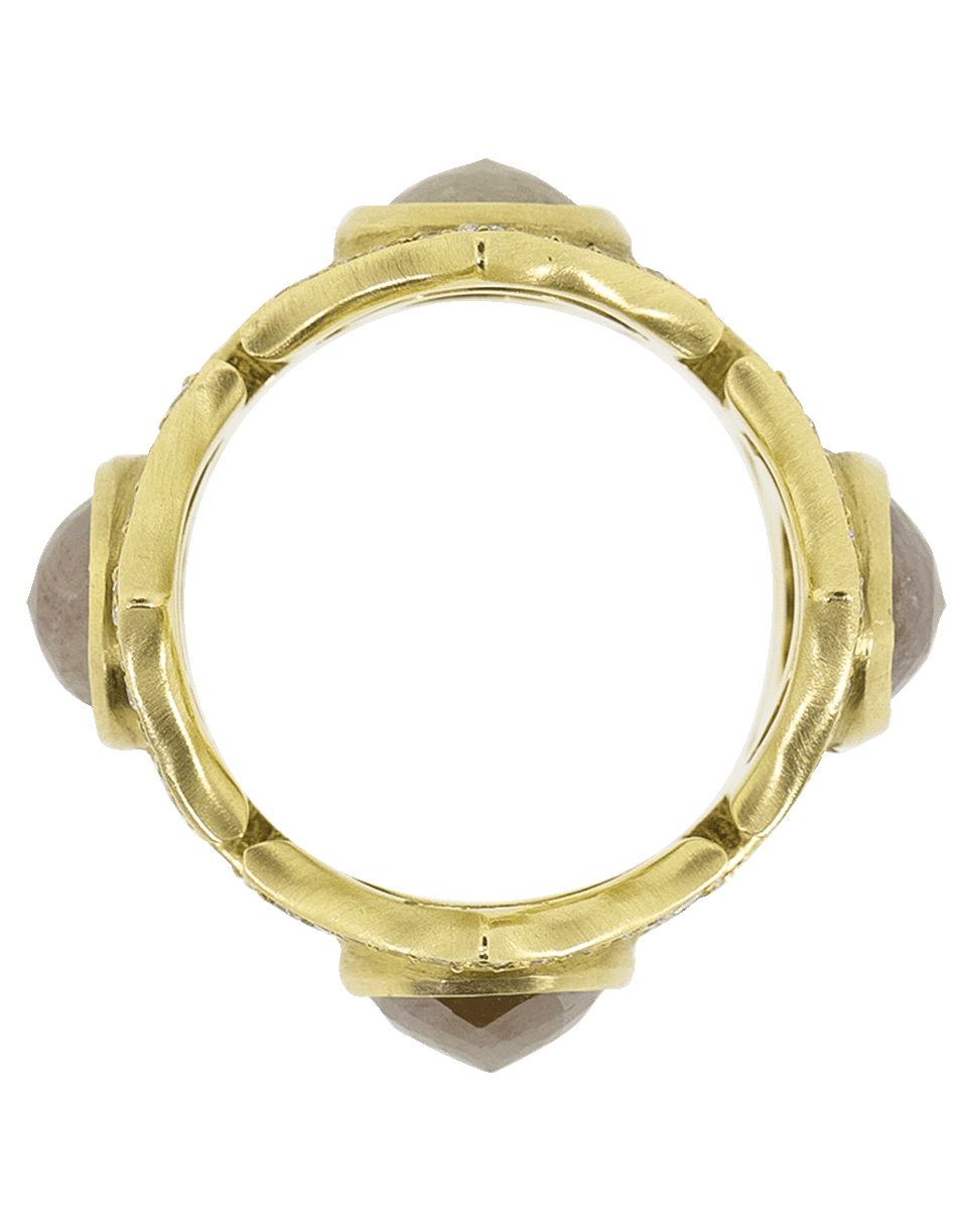 SYLVA & CIE-Rough Diamond Queen Ring-YELLOW GOLD