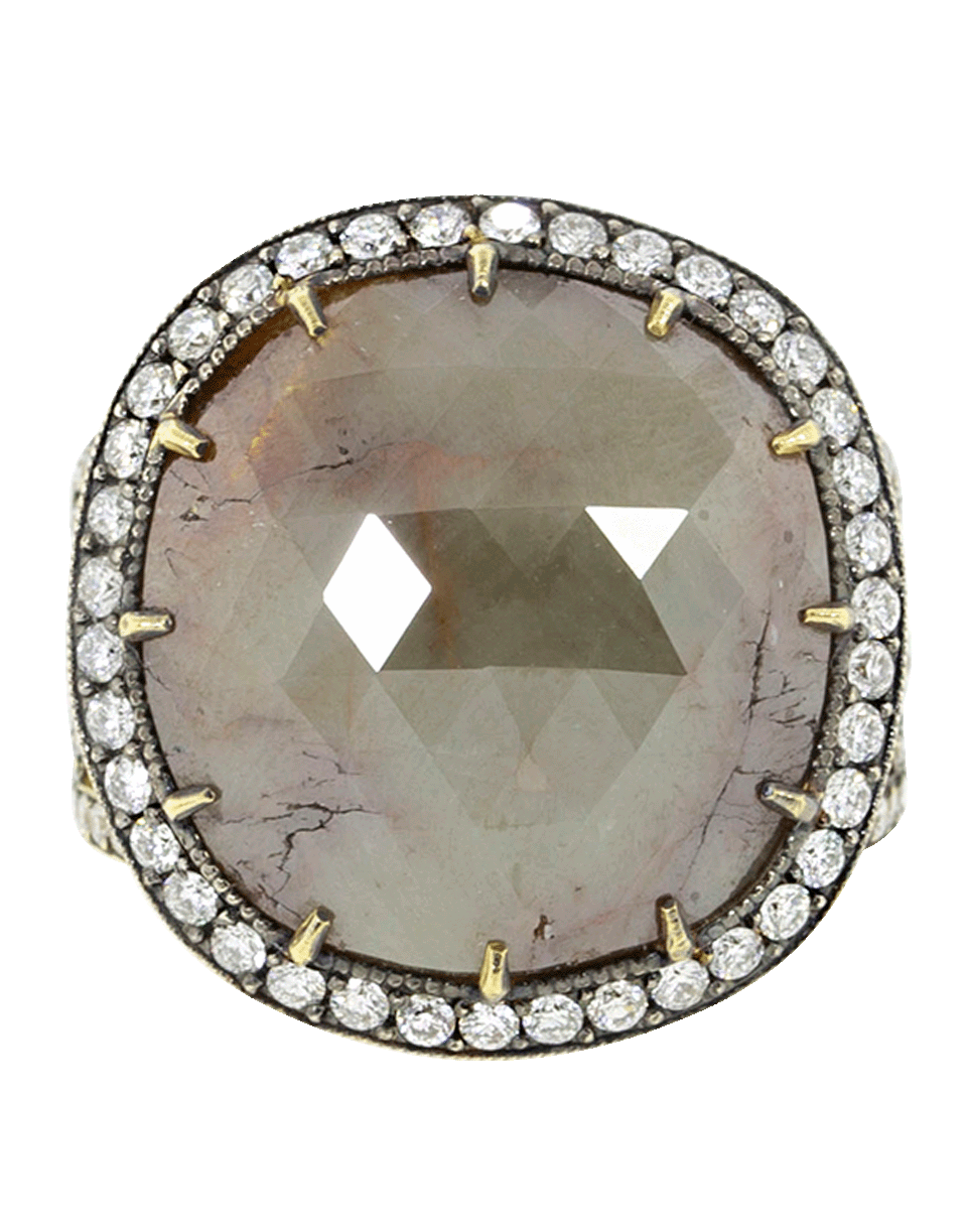SYLVA & CIE-Rough Diamond Ring-YELLOW GOLD